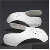 Acessórios para peças de sapatos 1 par anti vinco protetor lavável dobra rachadura tampa de tacos de tacos de tampa da maca