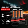 Nieuwe H11 H8 H4 H7 9005 9006 LED Mistlampen Extreem heldere Auto DRL Rijden Mistlampen 5730 33SMD 12 V Wit/Amber/Rood/Blauw/Roze