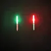 Fishing Accessories 10pc/lot Red/Green Electric Lightstick LED Lamp Light Sticks Fishing Float Accessory Work With CR425 battery A580 231123