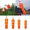 24 30 40 60inch Airport Windsock Aviation Outdoor Wind Sock Bag Camping Flag Decorative Objects Figurines305p