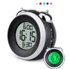 Houd For Heavy Sleepers-Dual Snooze Backlight Silent With Light Digital Alarm Clock 201222274a