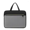 Briefcases Multi-functional A4 Document Bags Filing Products Portable Waterproof Polyester Storage Bag For Notebooks Pens Computer