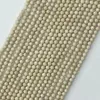 Loose Gemstones Icnway Natural 2mm 3mm 4mm White Round Faceted 39cm Beads For Jewellery Making