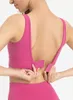 Al Donna Reggiseni sportivi Top Cew Neck Fintness Canotta Canotta Skinfriendly Allenamento Palestra Traspirante Top ad asciugatura rapida Donna YW154