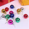 Christmas Decorations 3/4/5/6 Cm Diameter Color Ball Xmas Tree Decor Bauble Hanging Party Ornament Light Decoration Supplies 5zHH189-