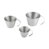 Baking appliance measuring cup 304 stainless steel measuring cup cake tool 100ml graduated kitchen Dim sum kitchenware