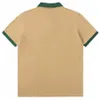 Designer-T-Shirt für Damen Unterscheiden Sie sich in Originalqualität vom Markt Chaopai-Stickerei Relaxed Sleeve Polo Shirt XXL