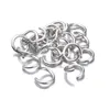 Jewelry 1000Pcs/Lot Gold Sier Stainless Steel Open Jump Rings 4/5/6/8Mm Split Connectors For Diy Ewelry Findings Making Drop Deliver Dhdht