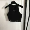 damesvest designerkleding voor dames zomer korte mouwen mode-logo sexy gebreid vest Nov24