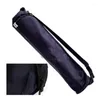 Sacs de plein air Sac de tapis de yoga Tapis imperméables PU Grande capacité Multi-usage Cross-body Gym Case