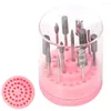 Nail Art Kits Sdattor Polonais Stylo Organisateur Titulaire Acrylique Perceuse Présentoir Conteneur Couverture 48 Trous Manucure Outils Boîte De Rangement