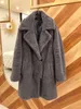 Women's Fur Faux Fur Winter bear lamb wool Salmon pile Sheep camel velvet skin Women coat Max home jacket 231123