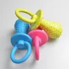 1pc Rubber Nipple Dog Toys For Pet Chew Teething Train Cleaning Poodles Small Puppy Cat Bite Bes jllDIW yummy shop330Y