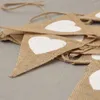 Party Decoration Love Candy Bar Bunting Decor Baby Shower Wreath Slingers Happy Birthday Wedding Garlands Supplies 13Pcs