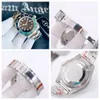 Men's automatic mechanical watch black green dial 40mm 904L stainless steel sapphire luminous watch Montre de Luxe