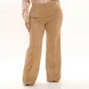 Pants Plus Size Faux Suede Leather Women High Waist Slim Straight-leg Ladies Casual Bodycon Stretch Trousers 4xl Custom