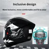 Cascos de motocicleta Casco de cola grande Locomotora masculina gris Cubierta completa Cool Factory Hair Anti-fog Four Seasons