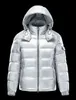 Luxur Designer Mens Jacket Shiny Matte Winter Windproof Warm Down Jacket Huvjackor Partröjor Hip Hop Trench Coat Asiatisk storlek