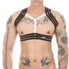 Men S Sexy Underwear Set BDSM Body Mini Harness Fishnet Transparent Chest Strap Cross Thong Fetish Sissy Gay Bikini