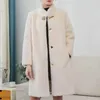 Pelliccia da donna 2024 Cappotto di visone Donna Autunno Inverno Giacca Madre di alta qualità con tuta sportiva spessa Cappotto lungo e sottile caldo Top femminile