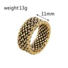 Cluster Rings Fashion Vintage Style Jewelry Braided Tape Modeling Creative Ring For Men & Women Personality Accessories