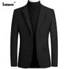 Hommes costumes Blazers grande taille 4xl hommes élégant formel fête revers col vestes Vintage hauts vêtements d'extérieur hiver cachemire Blazer 231123