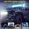 2st CAR SPOTLIGHT UNIVERSAL 12V 16LED Auto Offroad Vehicle ATV Boat Truck SUV UTSKRIFT ARBETE Ljus dimlampan Biltillbehör