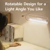 Bordslampor Baseus Desk Lamp Hängande magnetisk LED -avgiftsbar trapplöst Dimning Cabinet Light Night för garderobsgarderob