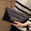 GAI Evening Bags Party Diamonds Ladies Evening PU Leather Female Shoulder Bags Small Envelope Clutch Purse Wrist Bag Women Clutches 231123