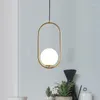 Lampy wiszące nowoczesne minimalistyczna lampa sufitowa żyrandol z kutego żelaza szklana abażur złoty e14 sypialnia nocna jadalnia AC90-260V