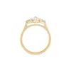 HEAR1 anneaux véritable designer logo diamant luxe bijoux fins bagues de mariage en diamant pour couple créatif grand anneau