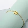Bracelets porte-bonheur acier inoxydable chanceux ange numéro Bracelet couleur or 111 222 333 444 555 666 777 888 999 pour femmes hommes bijoux