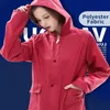 Manteau imperméable pour adultes, imperméable épais, veste de pluie Simple et à la mode avec bandes réfléchissantes pour la sécurité nocturne