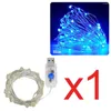 Cordes 5M 3M 2M 1M USB fil de cuivre basse tension chaîne lumineuse 50LEDS 8 Modes lanterne de conte de fées décoration de vacances de noël