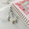 Keychains Coquette Phone Charm | Angelic Pearl Beaded Accessory Y2K Aesthetic Keychain Kawaii Bow Sweet Soft Angel