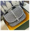 Designer Gouyard Bag Single Shoulder Straddle Mailman Saddle Gouyard Bag Color Print Casual Handbagsfd FTG 907