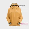 Giacche da uomo Cappotti Designer Arcterys Felpa con cappuccio Jakets Beta Gore-tex Camicia da donna impermeabile Charge Retreat/rhythm Giallo WN-76MG