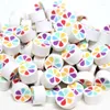 Charms Multicolor Polymer Clay Heart Flower Fruit Harts Cabochons Ornament Accessories Diy Jewel Material Telefondekor