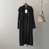 Kvinnors dikerockar 2023 Ankomst Kvinnor Spring Khaki Black Casual Fashion Long Outwear jacka Coat Elegant Loose Loose