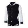 Vestes pour hommes Polaire Bomber Letterman Veste Hommes Vêtements d'hiver Casual College Baseball Varsity Hombre Chaqueta Universitaria