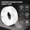 Neues Double Face Adhesif Puissant doppelseitiges Klebeband, waschbar, wiederverwendbar, wasserdicht, transparent, superstarkes Klebeband