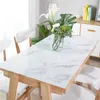 Wall Stickers Modern Kitchen Waterproof Oilproof Classic Marble Pattern Protect Desktop Self-adhesive Wallpaper Decor