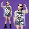 Stage Wear Jazz Hip-Hop Performance Costume Ragazze Moda Passerella Abbigliamento Abiti da danza moderna Streetwear Festival Rave Outfit DNV15680