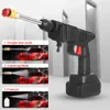 New 140W 60Bar Wireless High Pressure Car Wash Gun 1200mAh Foam Generator Water Gun Spray Cleaner for Car Washing Machine