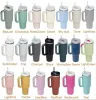 THE QUENCHER H2.0 40OZ Mugs Black Chroma Tumblers Insulated CLEAN SLATE Car Cups Stainless Steel Coffee Termos Tumbler Winter Pink Target Red Cosmo Neon White US STOCK