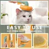 Nouveau peigne de brosse de chat pour le toilettage d'animal familier enlève les sous-couches lâches emmêlées brosse d'épilateur de cheveux d'animal familier