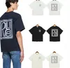 2023 Top Craftsmanship Rhude Mens T-shirt estate Fashion designer magliette Street Casual manica corta stile spiaggia tees Camicia con stampa in cotone tr12