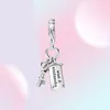 Nouvelle arrivée 100 925 Silver Key Key Porte de porte Slebing Charm Fit d'origine Bracelet de charme européen Bracelet Bijoux ACCESSOIRES9510967