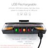 Fietslichten draadloos licht draai signaal LED fiets achterlamp USB oplaadbare afstandsbediening staart achter rug lantaarn veiligheid cycling achterlicht