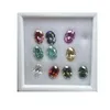 Cluster Rings Meisidian Oval Cut 5x7mm 1 Fancy Color Moissanite Loose Diamond Gemstone
